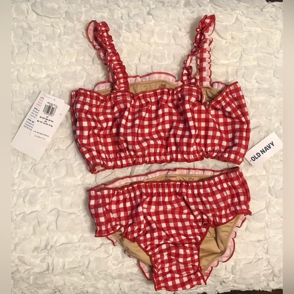 4T two piece bathing suit